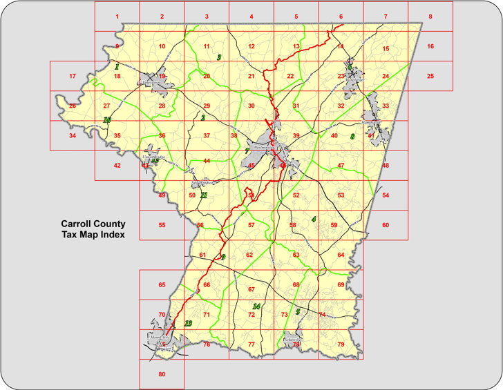 Tax Map Index Update March 2022