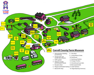 Veteran's Celebration Map