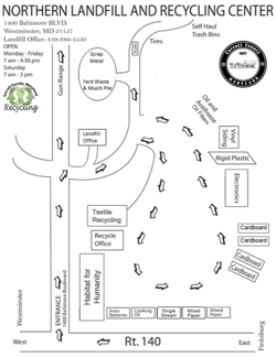 Northern Landfill Map