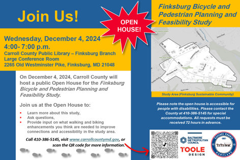 Finksburg Bicycle and Pedestrian Planning and Feasibility Study