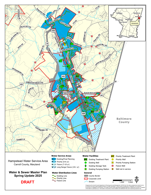 Hampstead Water Service Map
