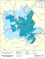 Taneytown Water Service Map