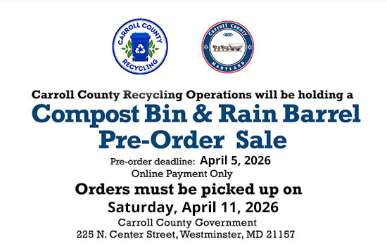 Compost Bin and Rain Barrel Online Pre-Order Sale - Now OPEN!