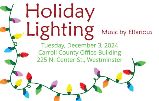 Holiday Lighting Ceremony on December 3rd