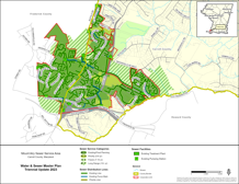 Mt. Airy Sewer Service Map