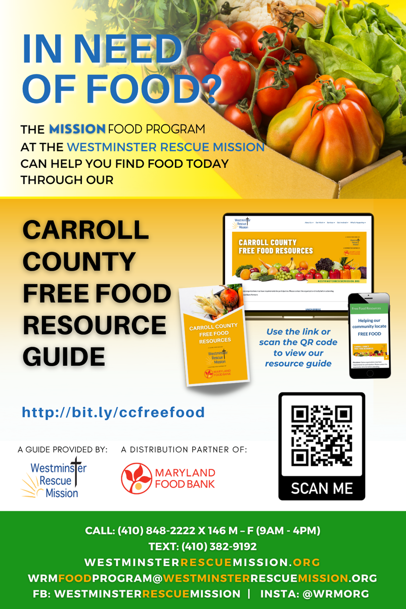 Carroll County Free food resource