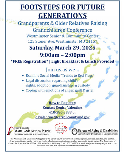 Grandparents & Older Relatives Raising Grandchildren Conference