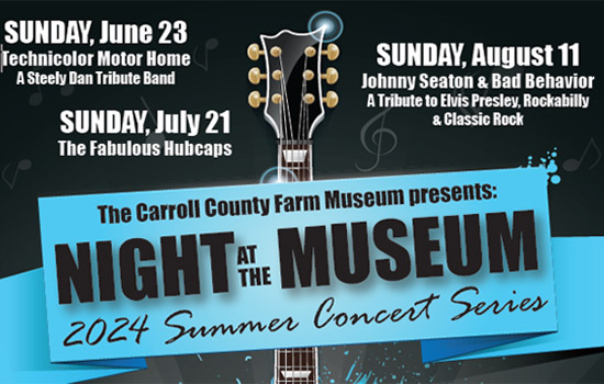 Carroll County Farm Museum Summer Concert Series Begins June 23rd