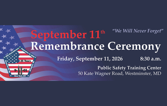 Community Invited to 9/11 Commemoration Ceremony